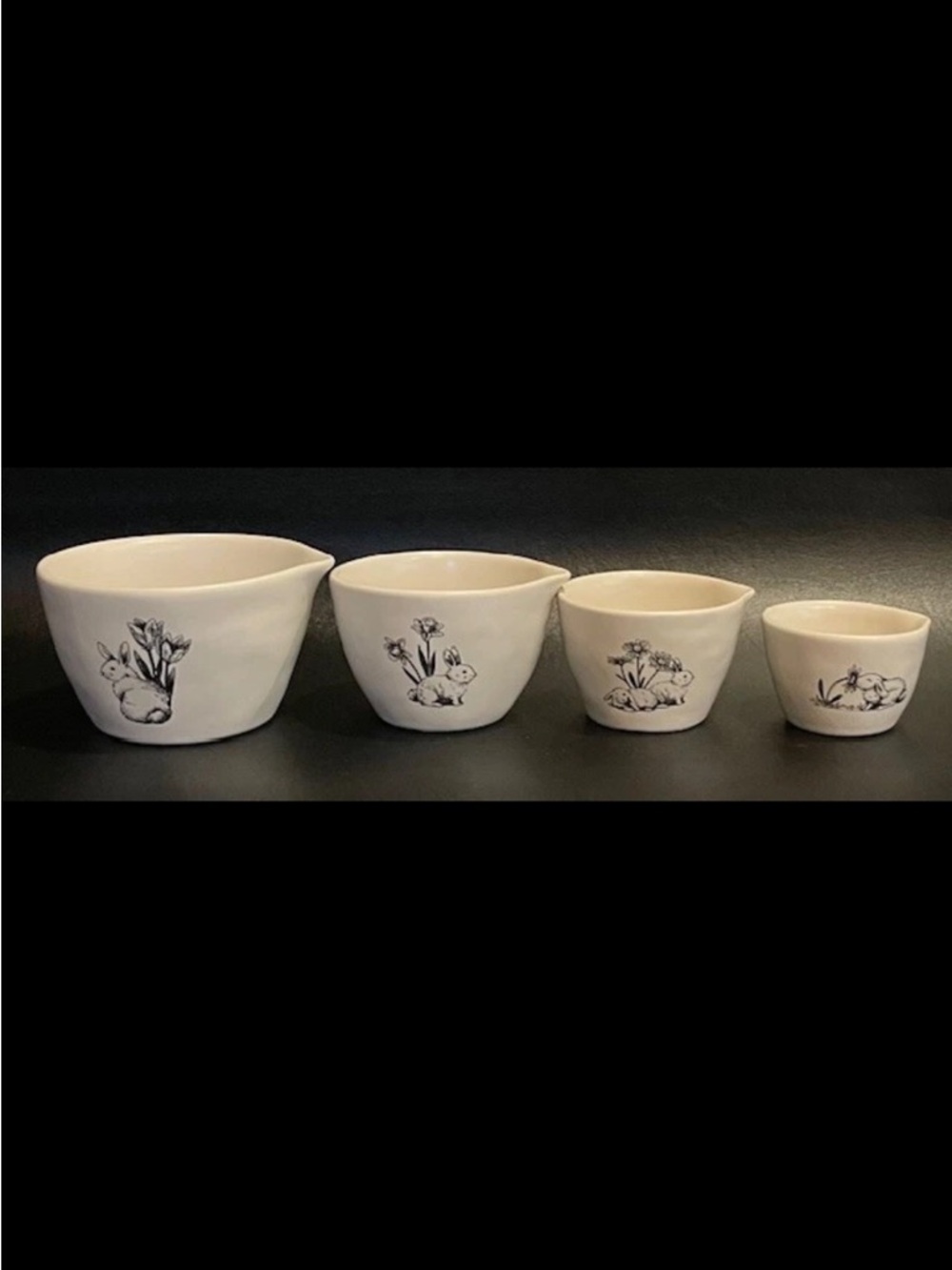 Rae Dunn bunny measuring cups